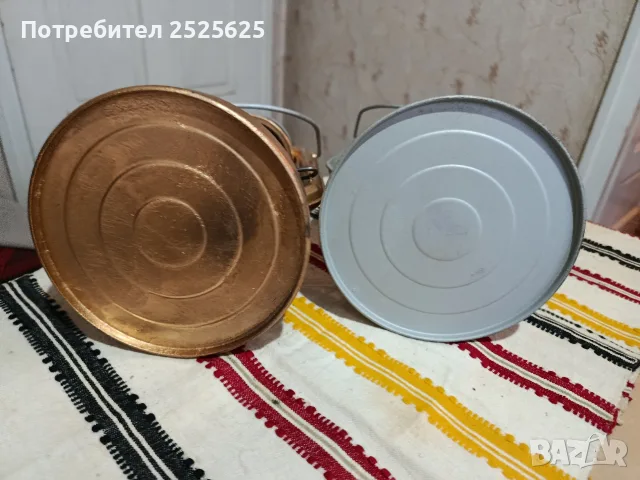 Голям газен фенер-2 броя, снимка 4 - Винтидж декорации за дома - 55865078