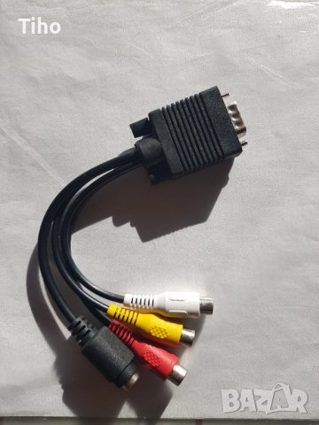 VGA към чинчове , снимка 2 - Кабели и адаптери - 39069848