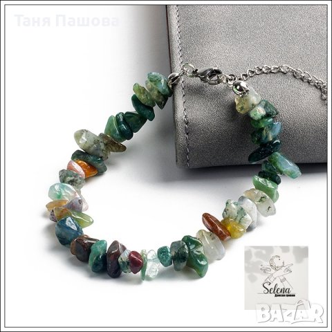 Гривни с естествен камък, снимка 8 - Гривни - 40192601