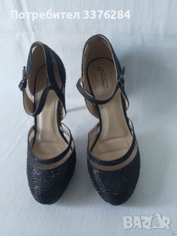 Официални обувки с камъчета TendenZ , снимка 2 - Дамски обувки на ток - 39926655