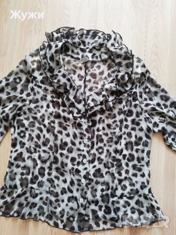 Елегантна дамска блуза ХЛ размер , снимка 1 - Ризи - 34121365