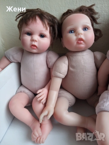 💖Реалистични винилови кукли бебе Реборн Reborn, снимка 2 - Кукли - 44889489