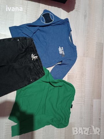 дънки и пуловери, снимка 2 - Детски пуловери и жилетки - 44269725