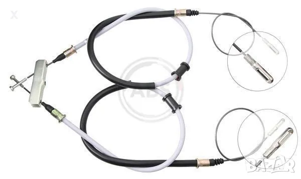 ЖИЛО, РЪЧНА СПИРАЧКА 01360646 OPEL Senator B Omega A Omega B 1986 - 2003 БЕНЗИН ДИЗЕЛ