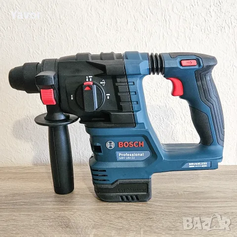 Безчетков акумулаторен перфоратор Bosch GBH 18V-22, SDS, без батерия и зарядно