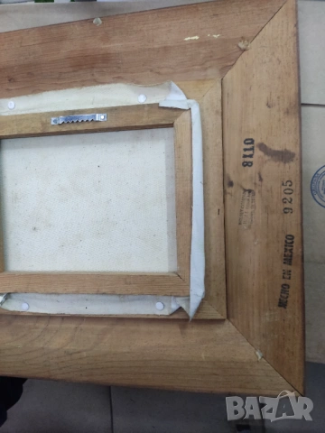 Маслена живопис върху платно с двойна дървена рамка, снимка 3 - Декорация за дома - 53653794