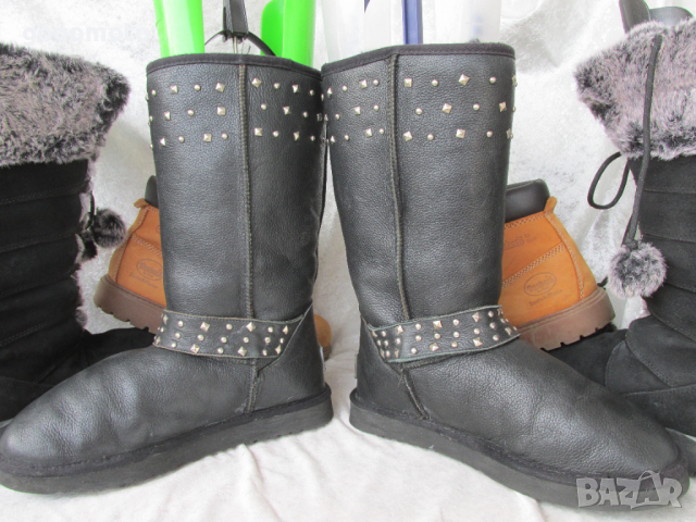 Pure Rock, мото боти, рокерски ботуши, Engineer Motorcycle art Boots, UGG® аналог,39 - 40, снимка 6 - Дамски ботуши - 36160140