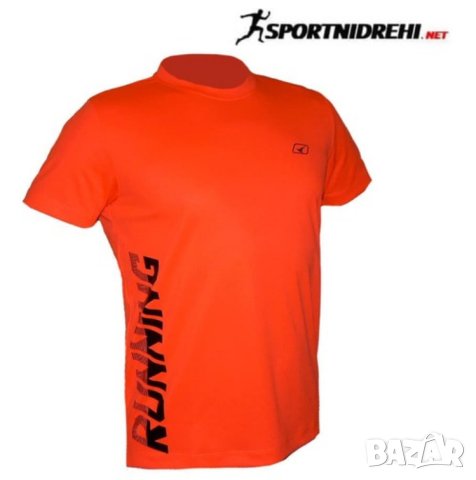 Мъжка спортна тениска REDICS 210005, оранжева, полиестер