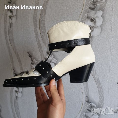 COACH Дизайнерски Изрязани ботуши Western Creeper номер 40-41, снимка 10 - Други - 40308608