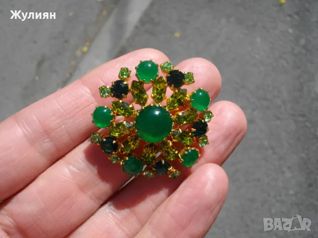 СТАРА БРОШКА, снимка 4 - Антикварни и старинни предмети - 47385419