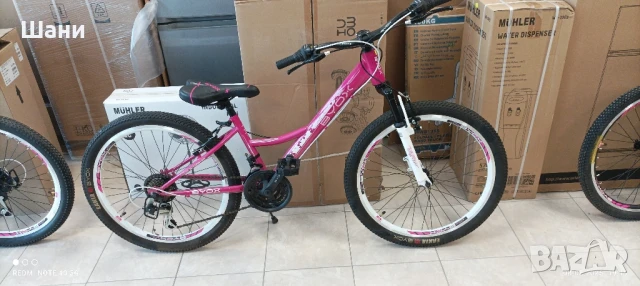 Велосипед 24 цола Принцес., снимка 6 - Велосипеди - 51306349