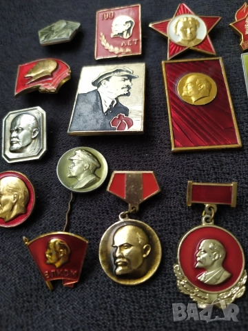 19 съветски значки - Ленин, снимка 2 - Колекции - 45581835