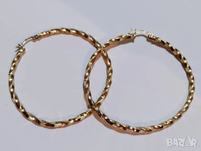 Златни обеци 50721, снимка 1