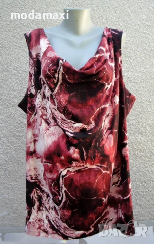 4XL+ Нов тop/туника с гръцко деколте , снимка 1