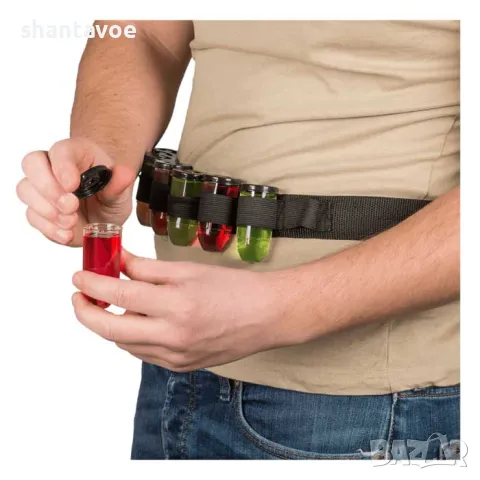 Колан с 8 чашки шотове, снимка 5 - Подаръци за мъже - 47913882