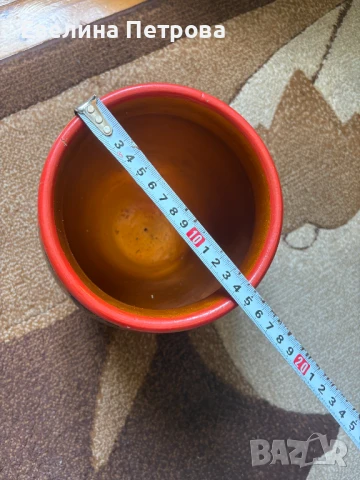 Дървена купа/кашпа Хохлома, снимка 2 - Антикварни и старинни предмети - 51273969