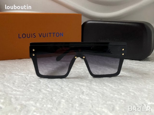 	Louis Vuitton 2023 висок клас дамски слънчеви очила маска мъжки унисекс, снимка 7 - Слънчеви и диоптрични очила - 38978259