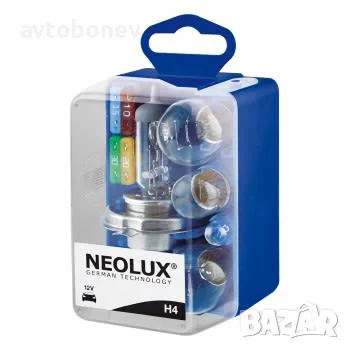 Комплект резервни автомобилни крушки NEOLUX(by OSRAM) H4