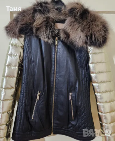 Дамско кожено яке от естествена кожа, снимка 4 - Якета - 47385185