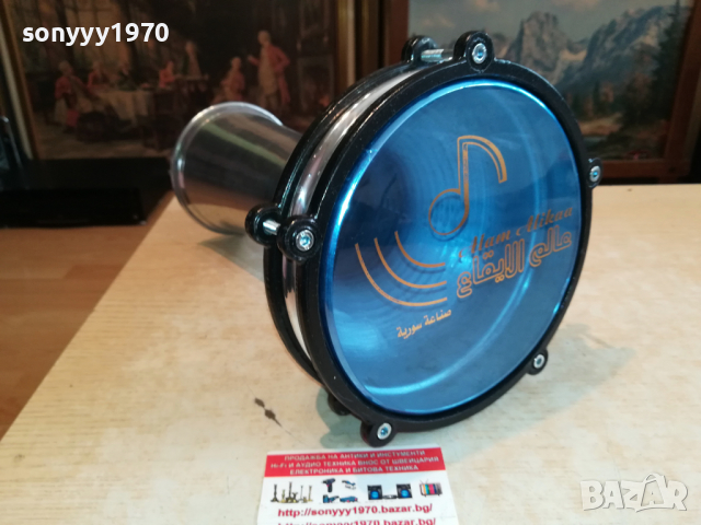 ПАРТИ ТАРАМБУКА 30Х20СМ ИНОКС 0904221730, снимка 2 - Ударни инструменти - 36398952