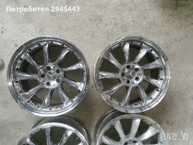 Мерцедес джанти 19 спорт пакет, снимка 6 - Гуми и джанти - 48305821