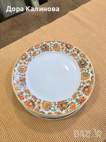 Стар български порцелан "Кашмир" на "Изида *, снимка 5 - Колекции - 52592404