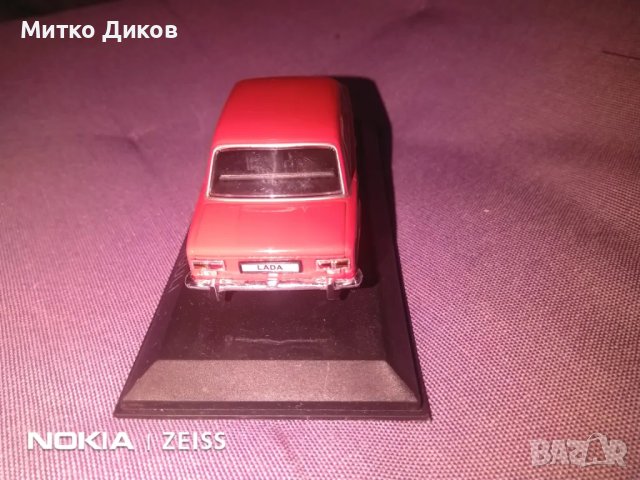 Метална количка нова Лада мащаб 1/43 нова VAZ Lada 2101 Zhiguli, снимка 6 - Колекции - 47947180