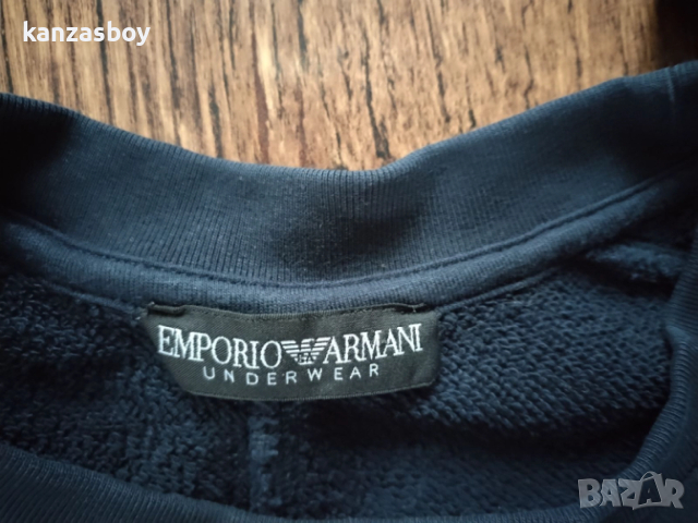 EMPORIO ARMANI Sweatshirt dress - страхотна дамска рокля р-р XS, снимка 8 - Рокли - 52928185