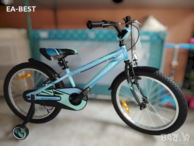 🚲 Детски велосипед Sprint Casper 20" Light Blue , снимка 3 - Детски велосипеди, триколки и коли - 50749937