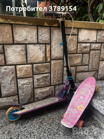 Детска тротинетка и пениборд, снимка 1