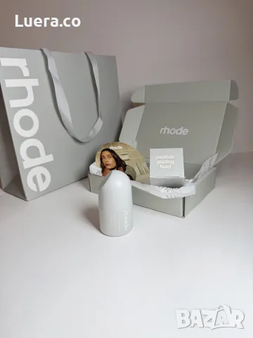 Rhode Peptide Glazing Fluid оригинален пептиден серум за лице хидратиращ Gel Serum за сияйна кожа, снимка 7 - Козметика за лице - 56139012