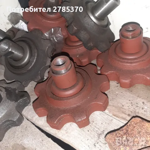 Зьбно колело за  руска картофовадачка, снимка 2 - Селскостопанска техника - 47714382