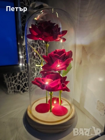 Вечни светещи рози , снимка 4 - Романтични подаръци - 53011885