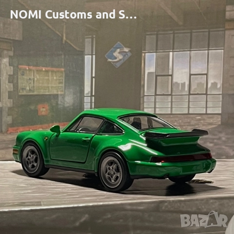 Porsche 911 Turbo умален модел , снимка 4 - Коли, камиони, мотори, писти - 52516332