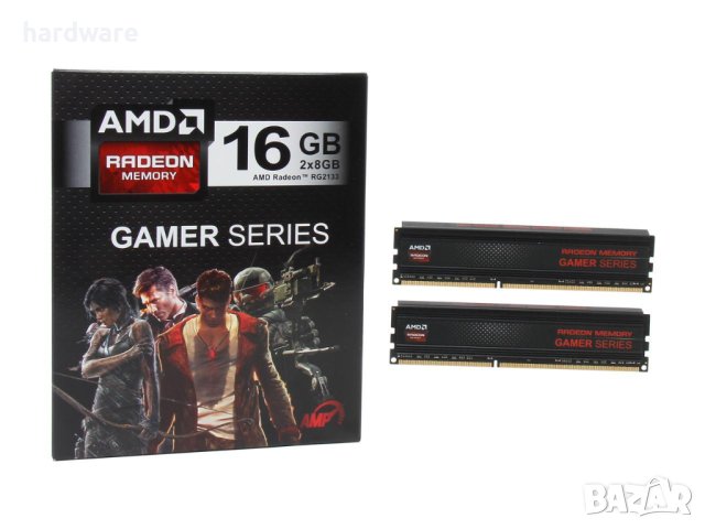рам памет ram AMD radeon memory gamer series ddr3 1 x 8gb 2133mhz в RAM ...