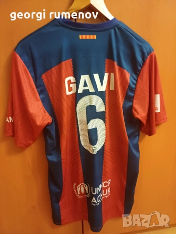 Тениска на Барселона Гави 6, снимка 3 - Тениски - 53599140