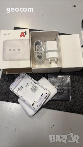 ZTE MF937 4G/LTE А1 мобилен рутер (пълен комплект), снимка 2 - Рутери - 52928413