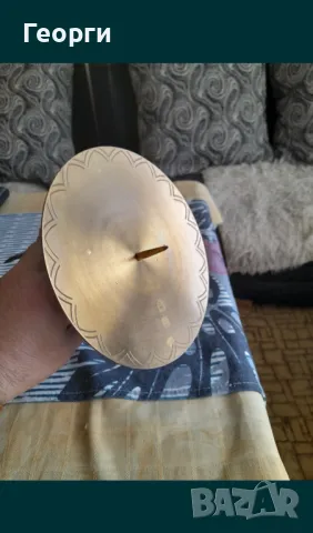 Красив метален свещик, снимка 5 - Колекции - 50100661