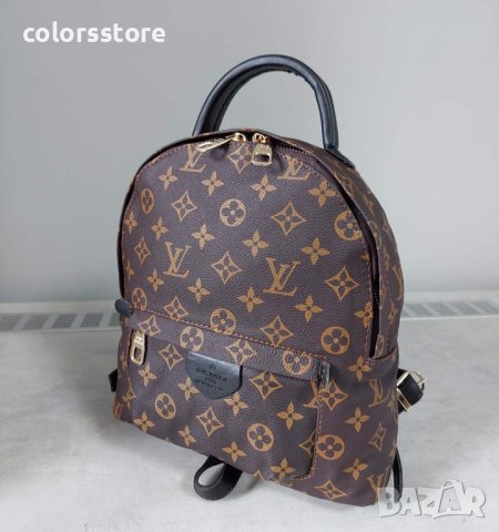 Кафява раница  Louis Vuitton код AF148, снимка 4 - Раници - 38831133