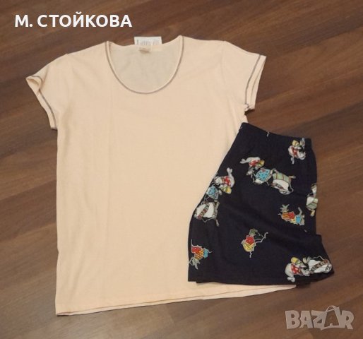 ПОСЛЕДЕН БРОЙ! пижама с къс ръкав и къси гащи