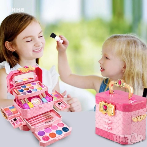 Луксозен музикален куфар с гримове за деца , снимка 10 - Рисуване и оцветяване - 53636523