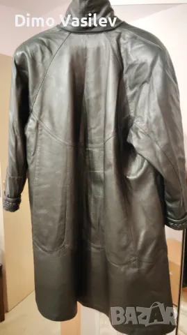 Дамско манто от естествена кожа размер 48, снимка 3 - Палта, манта - 48455026