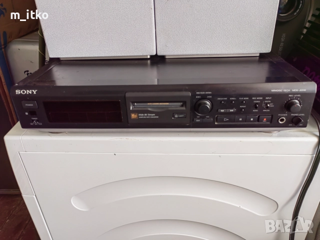 Sony MDS-JE510 мини диск рекордер - за части, снимка 1