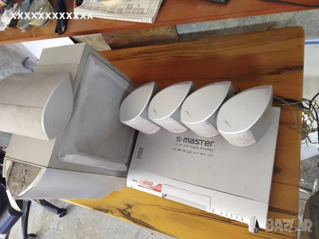 Система за домашно кино/ресийвър 5.1 AIWA 400w, снимка 5 - Плейъри, домашно кино, прожектори - 56245467