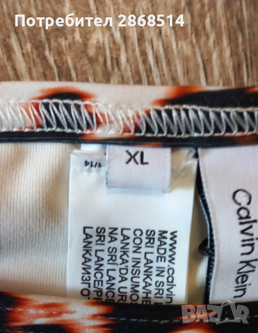 Нов бански Calvin Klein , размер XL, снимка 4 - Бански костюми - 44561647