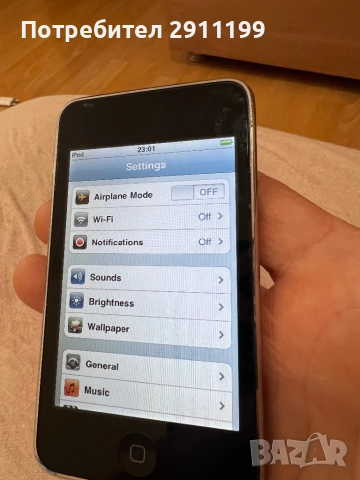 Плеър iPod Touch 8GB 2nd Gen + подарък, снимка 4 - iPod - 52428549