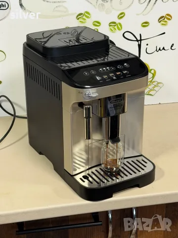 Кафемашина кафе автомат delonghi magnifica EVO с гаранция, снимка 6 - Кафемашини - 55934461