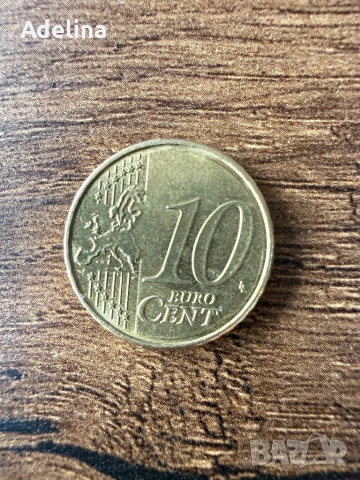 2018 Франция 10 цента, снимка 2 - Нумизматика и бонистика - 53283078