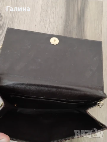 Чанта от змийска кожа, снимка 5 - Чанти - 51427220