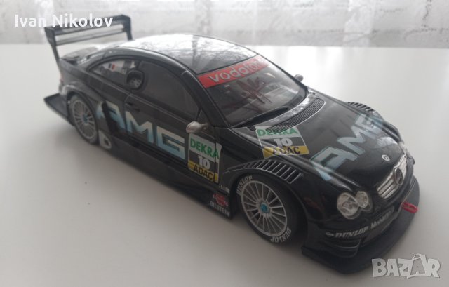 1/18 Mercedes CLK-DTM 2003 с автограф на Жан Алези, Maisto, снимка 5 - Фен артикули - 41462899